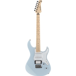 Yamaha Pacifica 112VM-Ice BlueDouble-cutaway; solid alder body, maple neck, maple fingerboard,one Alnico V humbucking and two single-coil pickups, chrome hardware, coil tap