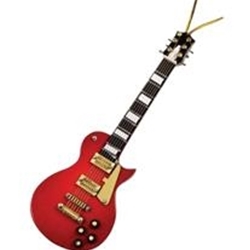 Red LP Electric Guitar Ornament