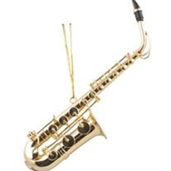 Saxophone Ornament - 4.5"