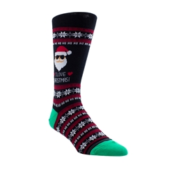 Ugly Xmas Sweater Ho Ho Ho Socks