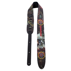 Slayer South of Heaven Leather Guitar Strap
