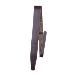 Brown Baseball Leather Guitar Strap
