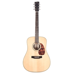 Rec King RD-328 w/case Acoustic Guitar Dreadnought Solid Adirondack Spruce Top - Natural