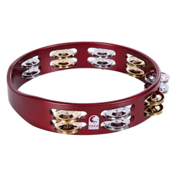 Colorsound Tambourine 10" Red Matte