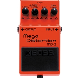 Boss MD-2 Mega Distrotion Guitar Pedal