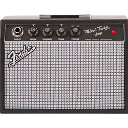 Fender Mini '65 Twin Amp 1W 2x3 Guitar Amp - Black