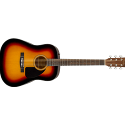 Fender CD-60 Dreadnought Acoustic Guitar w/Case - Sunburst