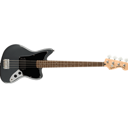 Fender Affinity Jaguar H Bass Guitar - Charcoal Frost Metallic