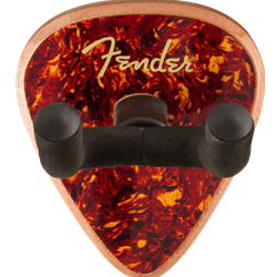 Fender 351 Pick Shaped Guitar Wall Hanger - Tortoise Shell Mahogany