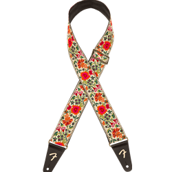 Fender 2" Mosaic Jacquard Guitar Strap - Cream