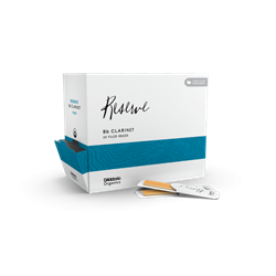 Reserve Bb Clarinet Reeds, 2.5 25ct