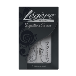 Legere Bb Clarinet European Cut Synthetic Reed
