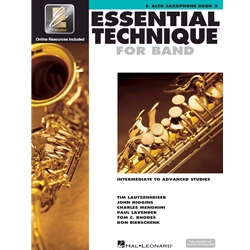 Essential Technique Book 3 - Alto Saxophone