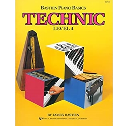 Bastien Piano Basics, Technic Book, Level 4