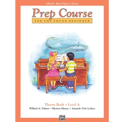 Alfred Basic Piano Library Prep Course, Theory Book, Level A